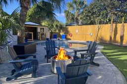 Off The Hook ~ Beach Oasis with Poolside Games & Golf Cart - Image 3
