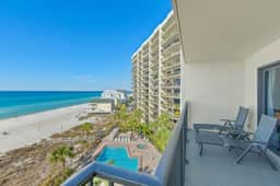 Sea-Renity WOW ~ Beachfront Bliss with Balcony Lounge & Beach Service - Image 3