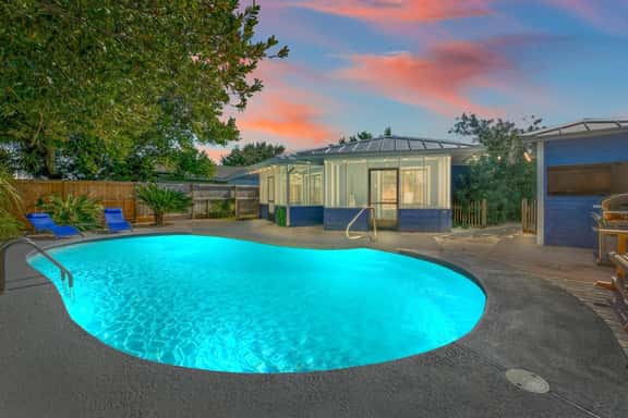 Blue Lagoon ~ Coastal Pool Oasis, Pet-Friendly & Near the Sand - Image 1
