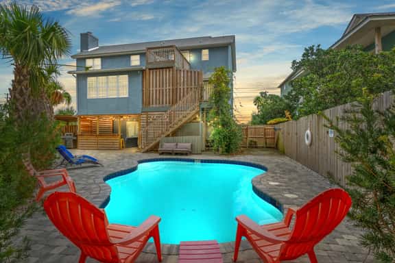 Sand Castle|3-Story Beach House w/ Pool & Games - Image 1