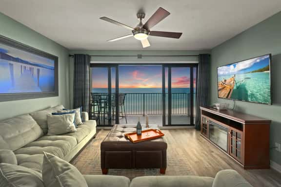 Sea-Renity WOW ~ Beachfront Bliss with Balcony Lounge & Beach Service - Image 1