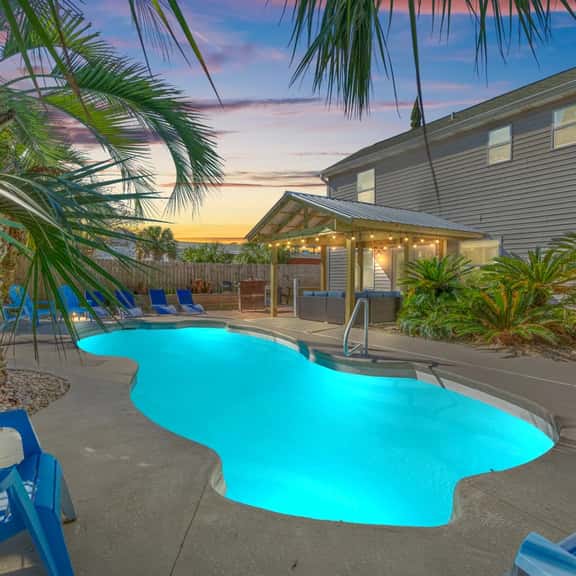 Pirates Cove ~ Luxury Pool Retreat with Hot Tub, Game Room & 6-Seat Cart - Image 1
