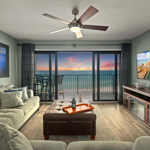 Sea-Renity WOW ~ Beachfront Bliss with Balcony Lounge & Beach Service - Image 1